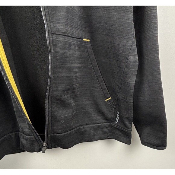 Eddie Bauer Jacket Mens M Black Freeheat Motion Full Zip Hooded Performance - Picture 9 of 12
